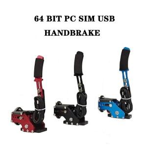 [호환품]G25/27/29 T300 64Bit PC 레이싱 게임용 USB 핸드 브레이크 SIM Fanatecosw Dirt Rally 드리프트 E
