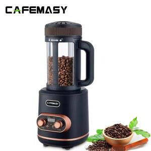CAFEMASY 신형 전기 가정용 로스터 온도 110V 커피 조절 원두 로스팅 220V 머신