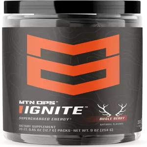 MTN OPS 200mg 카페인이 함유된 무설탕 에너지 음료 파우더 트레일 팩 테이크아웃 여행 전 운동 패킷