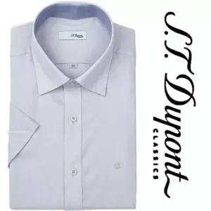 [갤러리아] [듀퐁]26년S/S(슬림핏/반소매) 그레이셔츠,SE6MMM21HS307SGY A
