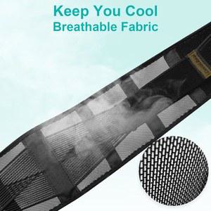 타이탄가드 허리 통증, 척추측만증, 척추측만증을 위한 초박형 경량 가능한 슬립 및 남성 속옷용 검은색. 디스크 조절 여성 보호대, 통기성