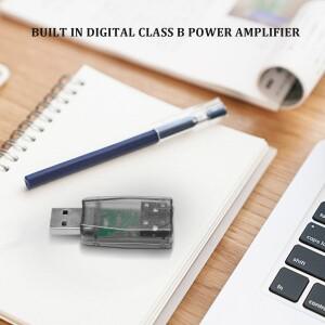 FUFU USB 3.5mm 마이크 헤드폰 잭 스테레오 헤드셋 3D 사운드 카드 오디오 어댑터 PC