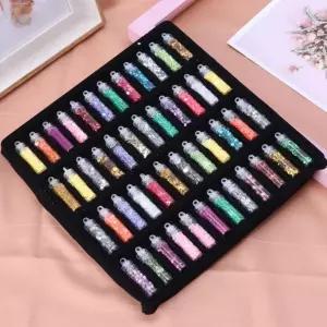 파우더 장식세트 실리콘 몰드 DIY 쥬얼리 에폭시 금형 공예품 수제 제작