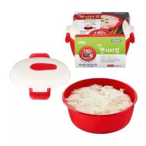 렌지타임 냉동밥 보관 용기 밥팩 전자렌지용기 380ml 라이스 계란찜 찜기