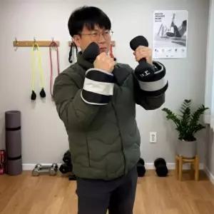 발목중량밴드 손목모래주머니 웨이트 밴드 2kg 2개입