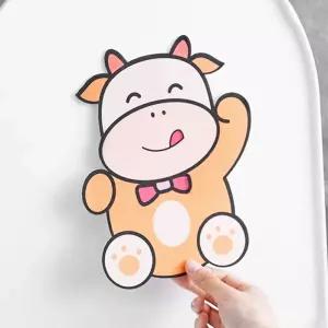 큐트 캐릭터 탈취 스티커 옷장 욕실 변기 향기 패치 부착식 자스민 과일향 화장실 뚜껑