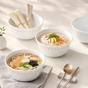 코렐(Corelle) 쁘띠튤립 퍼플 면기 세트 4P