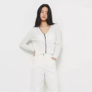 매장정품 SISLEY 시슬리 여성 브이넥 민자 가디건 SAKCE6631 1682470