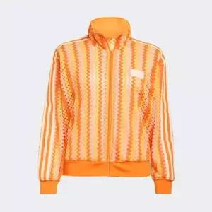 아디다스 adidas 서머 글로우 파이어버드 트랙탑 - 오렌지 KC0748