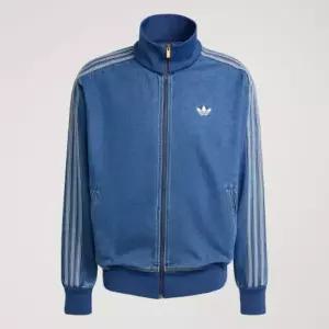 아디다스 adidas 데님 파이어버드 트랙탑 - 블루 KD1517