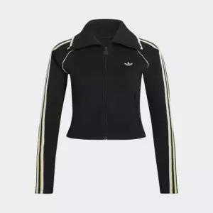 아디다스 adidas 슬림 핏 파이어버드 트랙탑 - 블랙 KC9097
