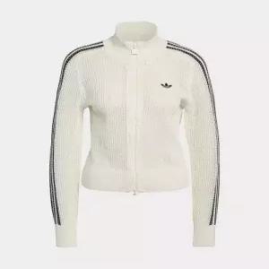 아디다스 adidas 니트 크로셰 파이어버드 트랙탑 - 화이트 KC6496