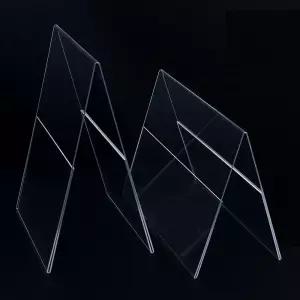 양면쇼케이스 A4 표지판 POP꽂이 아크릴거치대 메뉴판 ANZ44OwG