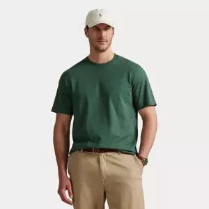 [폴로랄프로렌]POLO  라운드 넥 코튼 반팔 티셔츠 그린 (710610667 098)