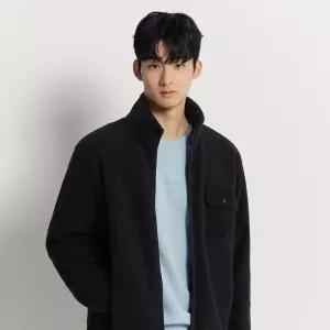 [백화점 정품] 빈폴 25SS [FW25][BEANPOLEKNAP] 유틸리티 플리스 점퍼 - 블랙 :BC5X41N125