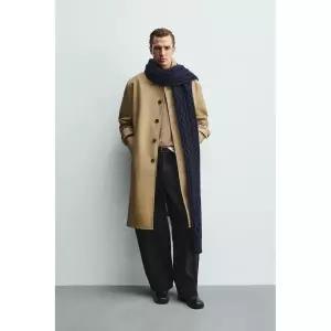 ZARA 릴랙스 핏 트렌치 코트 - 베이지 5854/175/450