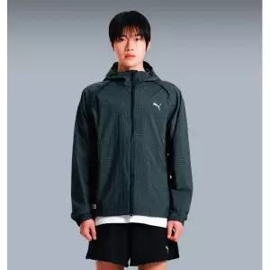 갤러리아 푸마(PUMA) 남여공용 우븐 후디 자켓 집업 점퍼 52975002/블랙