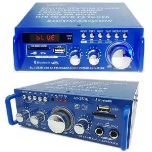 블루투스 앰프 HIFI 진공관 미니 전력 BT-298A 엠프 스피커