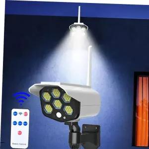 84SMD 충전식 태양광 LED 조명등 야외 벽등 센서등