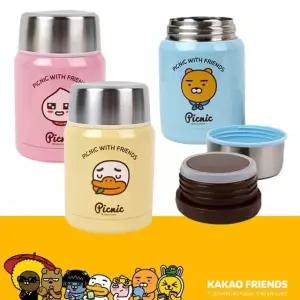 카카오보온병 죽통 보냉텀블러 350ml 캐릭터도시락 휴대용물병