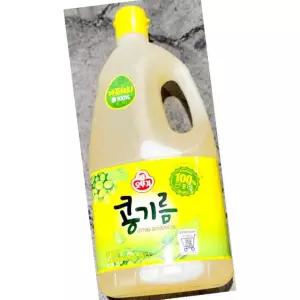 오뚜기 콩 식용유 1.8L 12개 대두유 튀김 볶음 업소 대용량