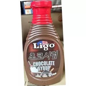 리고 초코 시럽 585g 12개 초콜릿소스 빙수시럽 음료토핑