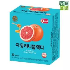 자몽 허니블랙티 40티백 홍차 홈카페