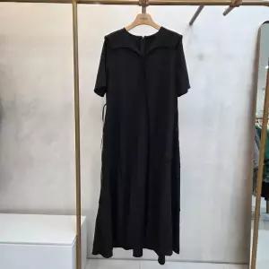[크레송]크레송 세라 카라 밸티드 롱 원피스 NDCJOA61A_DG_DG