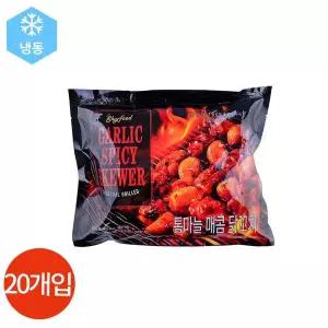 [NS홈쇼핑]통마늘 매콤 닭꼬치 40g x 20개[35960837]
