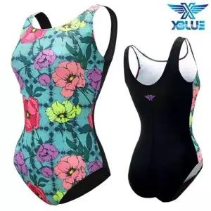 XBLUE 여자 아쿠아로빅 원피스 수영복 J554864 (49928745)