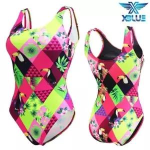 XBLUE 여자 아쿠아로빅 원피스 수영복 J554857 (49928752)