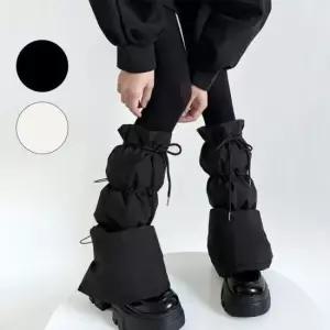 방한레그워머 폭시 덕다운 패딩 레그워머 백오리털 방한 등산 겨울 스포츠 발토시 워머