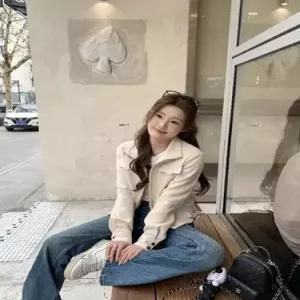엘럽 가을 빈티지 여친 긴팔 재킷 무스탕 하이넥 테일러드 코트 상의 원템3