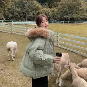 캐쥬얼룩 루즈핏 웰론 패딩 페이크퍼 점퍼 3col