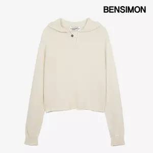 벤시몽 원버튼 니트 후디 (BS5SHD563NL)