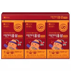 종근당건강 어린이홍삼 20ml 30포 종근당홍삼 6년근 튼튼업 업그레이드