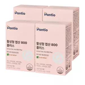 활성형 엽산 800 보령약국 이노시톨 임신준비 초기 영양제 60정, 4개