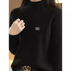 [하프클럽/휴드]프제리 하이 하프 넥 니트 4color