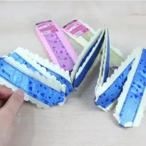 선물리본끈 쉬운 포장리본 만들기 랜덤 포장끈 (대)x40개