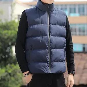 [짝꿍닷컴] 남성 경량 점퍼 방한 캐주얼 패딩 조끼 IS-JP51 (9636091A)