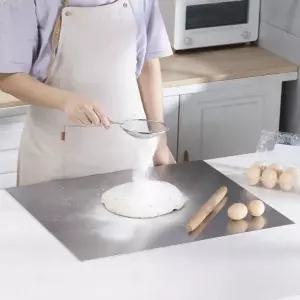 스테인리스 도마 세로 60 가로 80cm 50 70 스텐 두께 작업대 나무 밀대 업소용