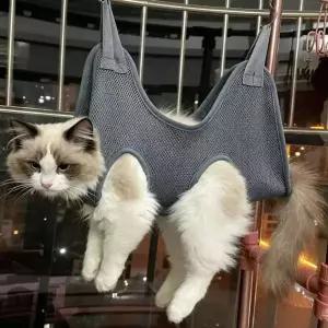 반려동물 미용 해먹 강아지 고양이 발톱깎이 목욕 받침대