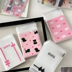 아이돌 포카 케이스 슬리브 굿즈 꾸미기 아이돌 포토 카드 콜렉트 바인더 탑로더 보관 보호 속지 수납 투명