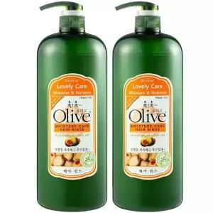 아임세레느 천연 올리브 모이스처 대용량 린스 1500ml 2개