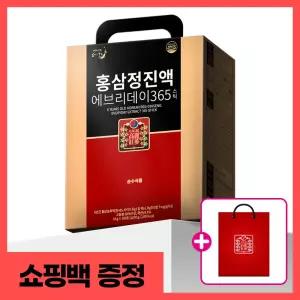 [선물용 쇼핑백]순수식품 6년근 홍삼 스틱 1박스(100포) 홍삼정진액 에브리데이 365