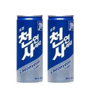 [일화] 천연사이다250ml x 30캔 / 60캔