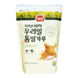 사조해표 지리산 우리밀 통밀가루 750g x 1개