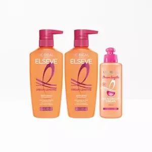 드림랭스 샴푸 400ml 2개+노 헤어컷 크림 200ml