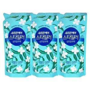 엘지 샤프란케어 스타일러 섬유탈취제 리필 상쾌한향 400mL X 3개