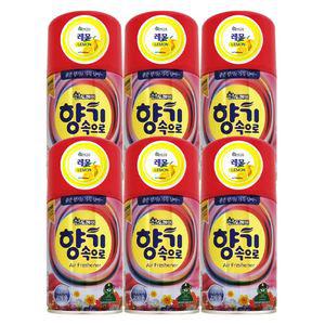 산도깨비 방향제 자동분사 리필 레몬 290mL X 6개